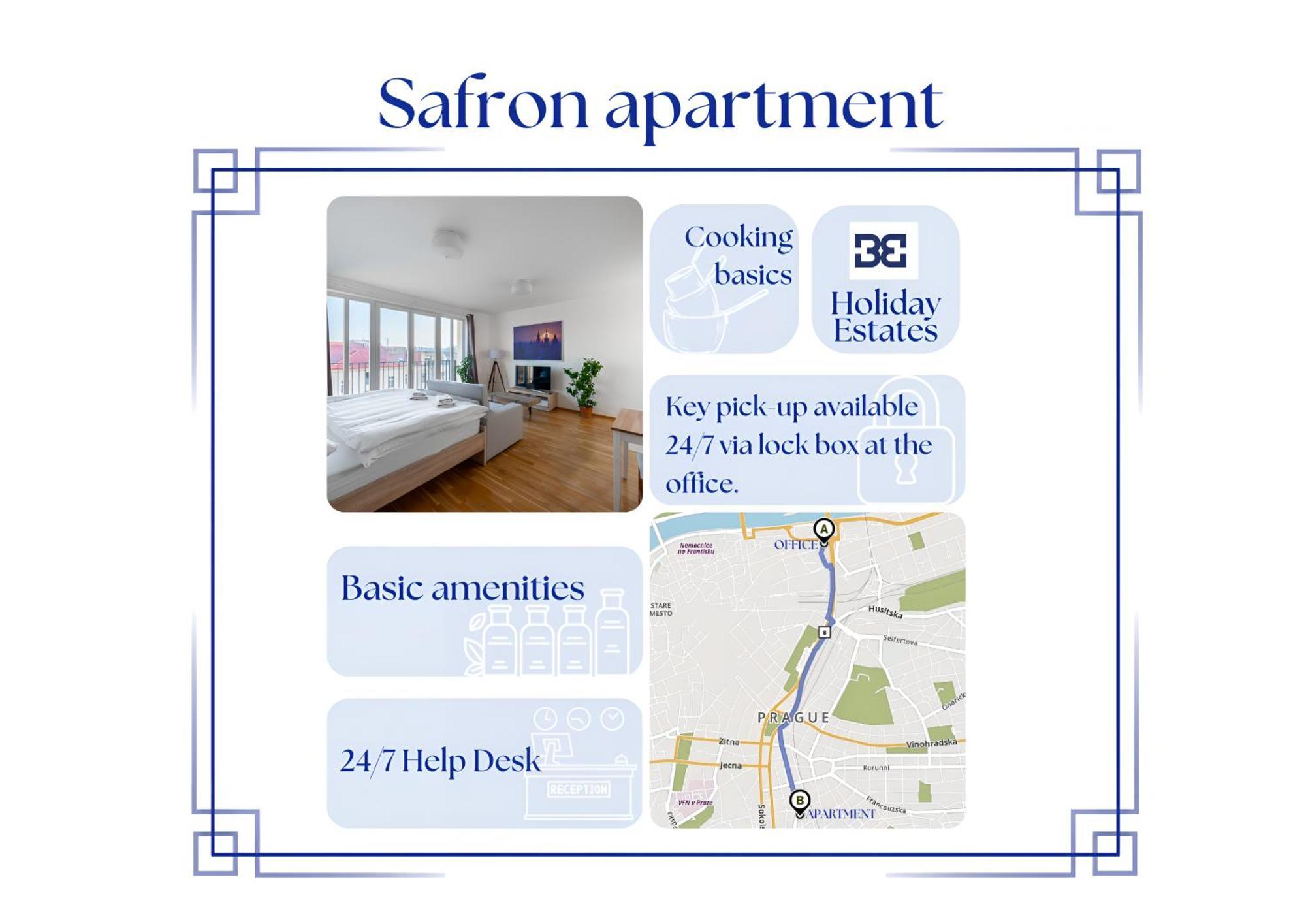 Sunny Safron Apartament Praga